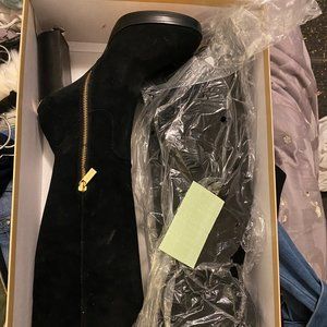 MICHAEL Michael Kors Boutique Size 8 Black Suede Boots - BRAND NEW